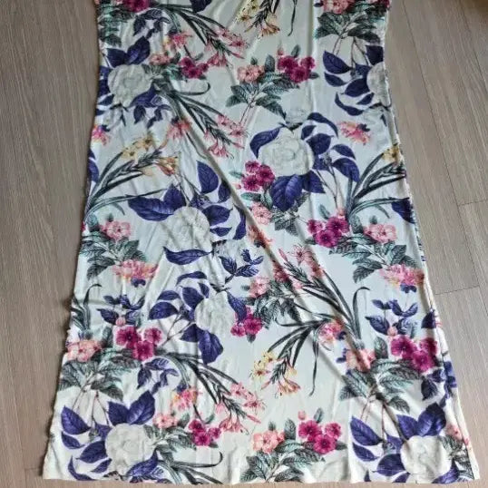 [BUNJANG] Shinyoung Wacoal Flower Pattern Midi Dress / (새상품)신영 와코루 플라워 패턴 원피스
