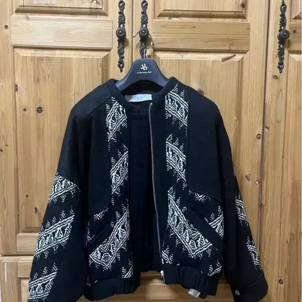 [BUNJANG] IRO Bomber Jacket Size 34 / [34] 이로 울 봄버 자켓