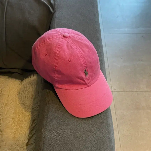 [BUNJANG] Polo Ralph Lauren Leather Strap Ball Cap / 폴로 랄프로렌 가죽 스트랩 볼캡