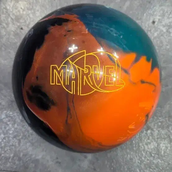 [BUNJANG] Marvel Max Bowling Ball Orange/Blue 15lb / 마블 맥스 볼링공 오렌지/블루 새상품15p