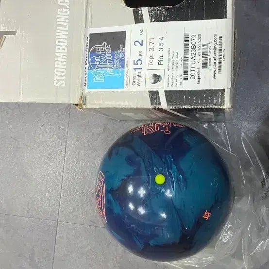 [BUNJANG] Storm Bowling Ball Marvel-Future 15LB New / 스톰 볼링공 마블 퓨처 15LB 새상품