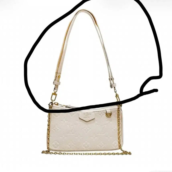 [BUNJANG] Louis Vuitton Monogram Empreinte Easy Pouch Strap / 루이비통 M81066 앙프렝뜨 이지 파우치 스트랩 단품