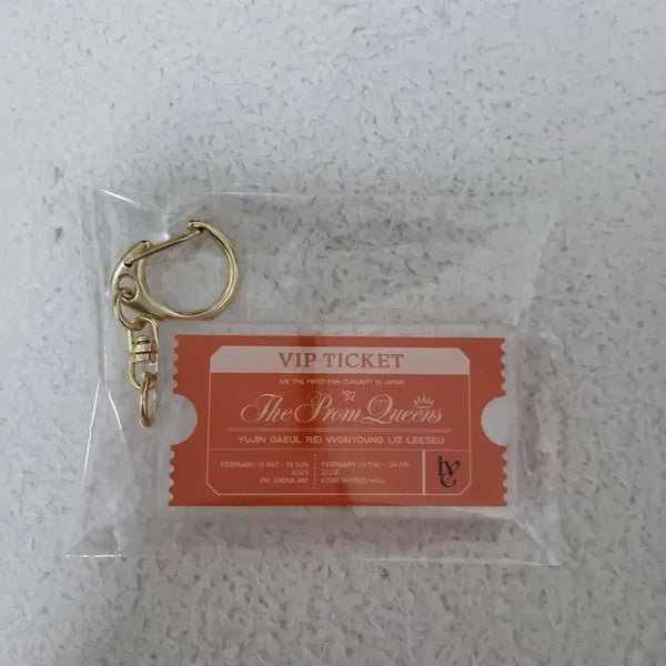 [BUNJANG] IVE 2023 Fancon Ticket Keyring / 아이브 IVE 2023 2023 팬콘 티켓 키링