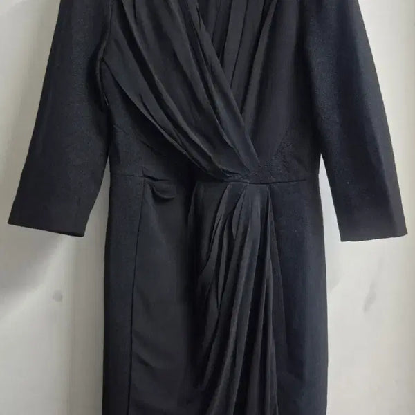 [BUNJANG] IT MICHAA Draping Dress Black / it MICHAA 잇미샤 드레이핑 원피스