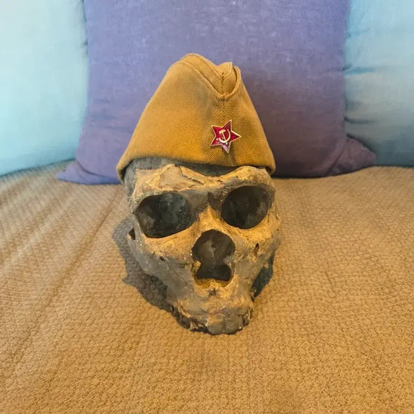 [BUNJANG] Original Soviet Union Pilotka Hat Size 57 / 오리지널 소련군 모자 소련군 약모 소련군 필롯카 57 사이즈