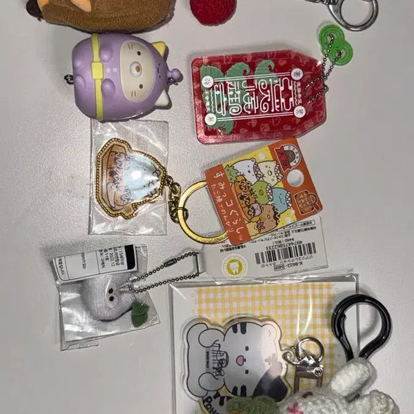 [BUNJANG] San-X Ghibli Character Keychains Bundle Set / 산엑스 지브리 키링 일괄