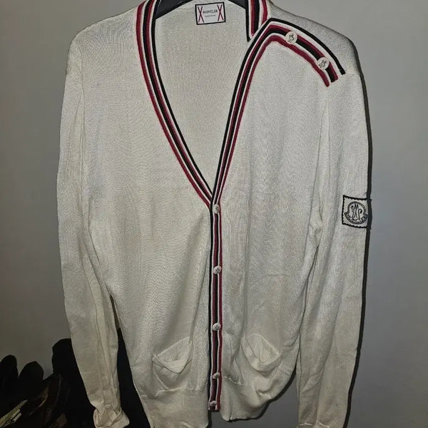 [BUNJANG] Moncler White Cardigan / 몽클레어 가디건 화이트