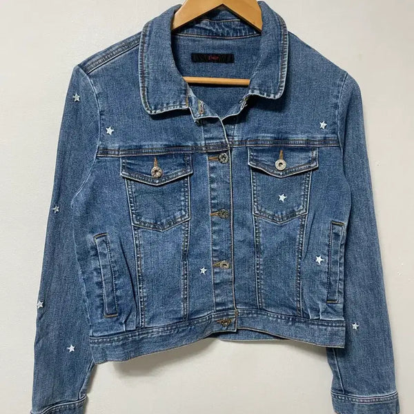 [BUNJANG] 66 SOUP Span Denim Jacket / 66 SOUP 스판 데님 청자켓 정품