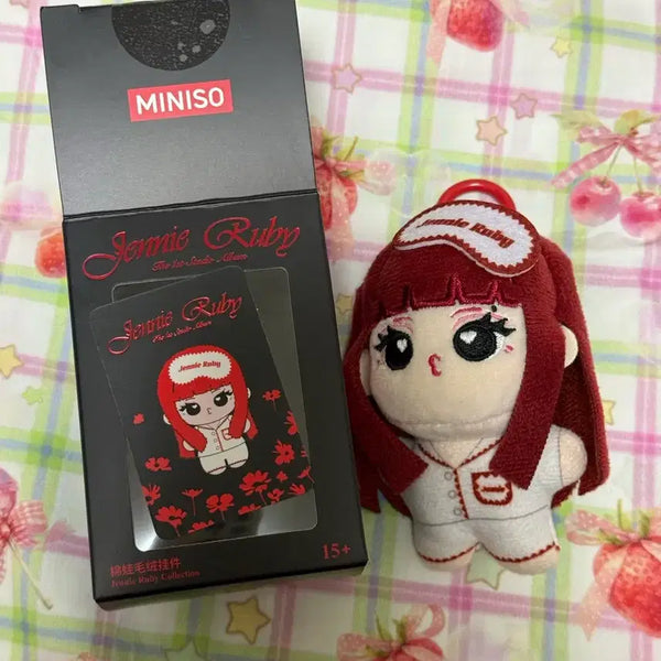 [BUNJANG] MINISO x JENNIE RUBY Doll Keychain / [MINISO X JENNIE RUBY] 미니소 제니 루비 인형 키링 판매