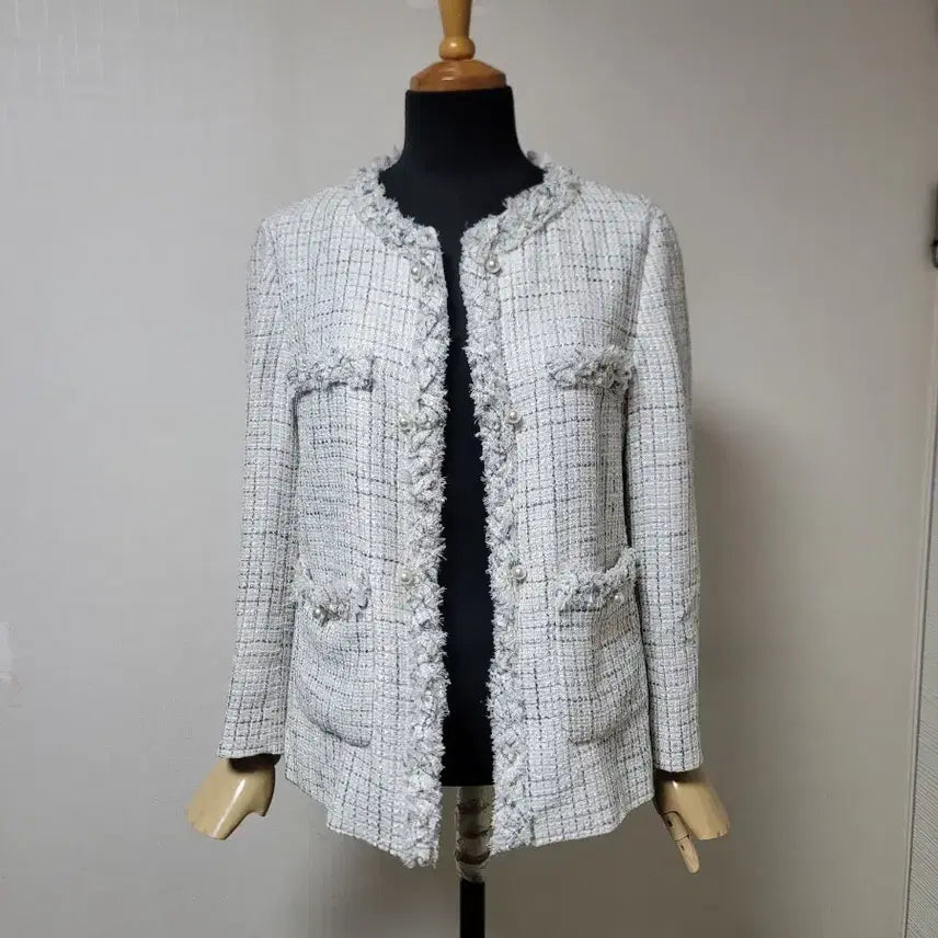 [BUNJANG] The I'z Tweed Jacket Size 66 / 더아이잗 트위드자켓66