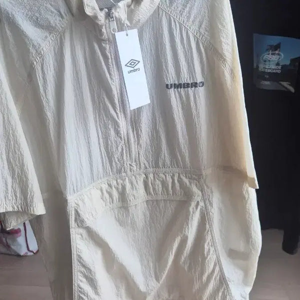 [BUNJANG] Umbro Anorak Jacket Beige / 엄브로  아노락  새상품