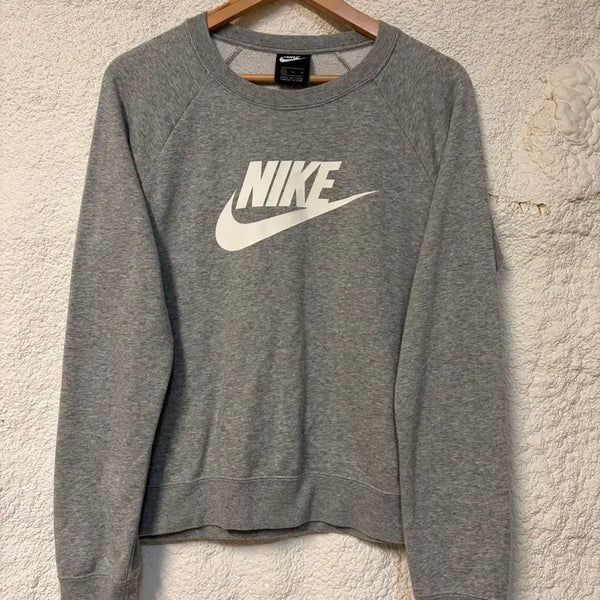 [BUNJANG] Nike Crewneck Sweatshirt Gray / 나이키 맨투맨 그레이