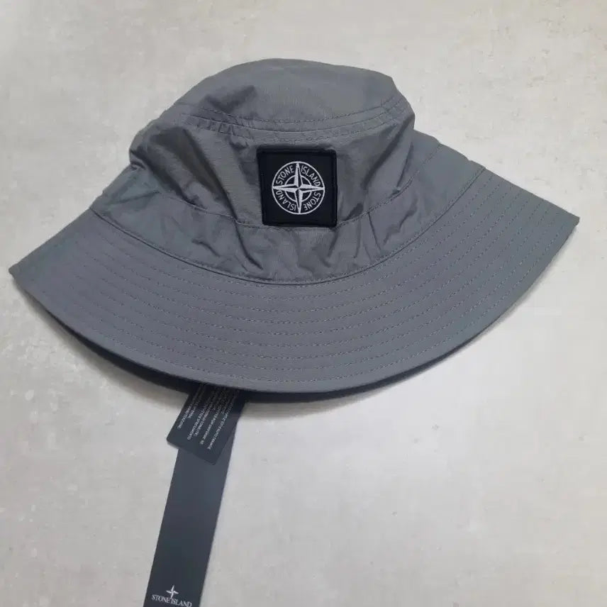 [BUNJANG] Stone Island Bucket Hat Grey / 스톤아일랜드 버킷햇 그레이
