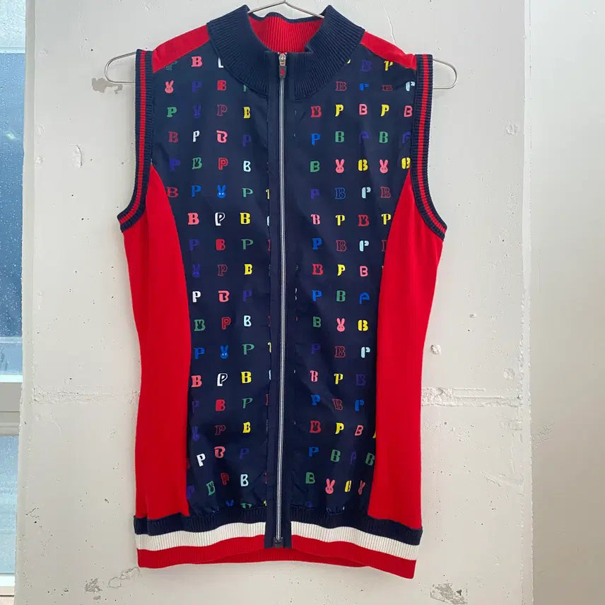 [BUNJANG] Playboy Golf Vest / (S) 플레이보이 골프 베스트 조끼