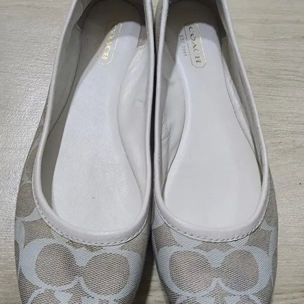 [BUNJANG] Coach Flat Shoes / 코치  플랫슈즈