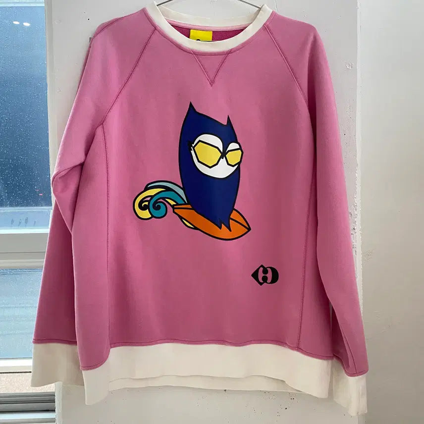 [BUNJANG] Lucky Chouette Sweatshirt / (M) 럭키슈에뜨 스웻셔츠 맨투맨