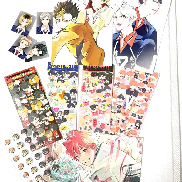 [BUNJANG] Haikyuu!! Bundle Non-Official Merchandise Postcard Sticker Photo Set (Kenma, Hinata, Kuroo, Kageyama, Nendoroid, Figure, Lottery Exclusive, Pop-up) / 일괄 하이큐 비공굿 엽서 스티커 증사 ( 켄마 히나타 쿠로오 카게야마 넨도 피규어 쿠지 특전 팝업 )