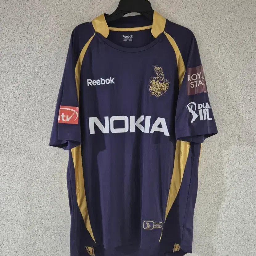 [BUNJANG] Reebok Riders Cricket Uniform L / 리복 나이트 라이더스 크리켓 유니폼