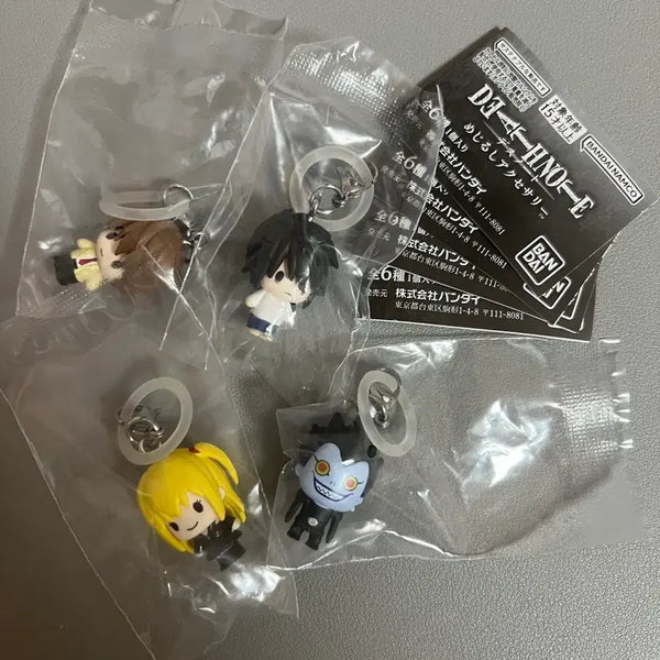[BUNJANG] Death Note Characters (L, Light, Misa, Ryuk) Set / 데스노트 메지루시 엘 라이토 미사 류크 4종 일괄판매