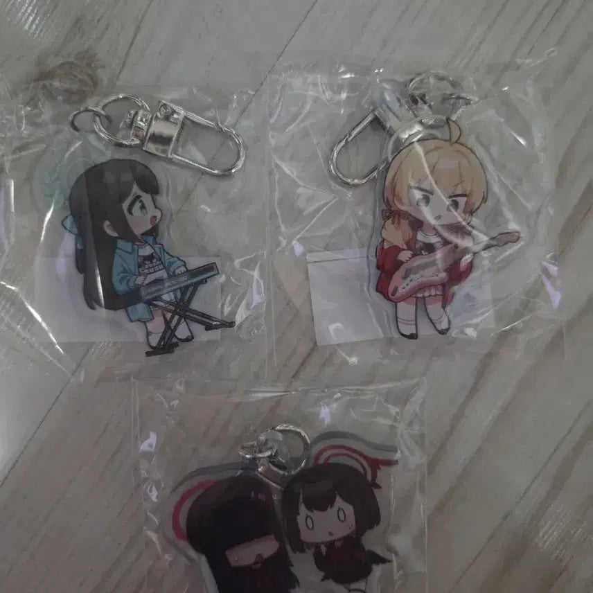 [BUNJANG] Blue Archive Cafe Memorial Random Keyring Bundle Set / 블루아카이브 카페메모리얼 랜덤키링