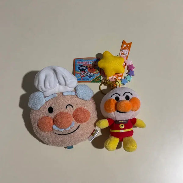 [BUNJANG] Anpanman Jam Uncle Keyring Bundle Set / 일괄) 호빵맨 잼아저씨 키링