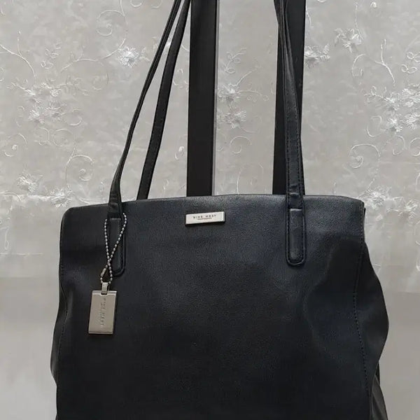 [BUNJANG] Nine West Leather Shoulder Bag / 나인웨스트  가죽숄더백