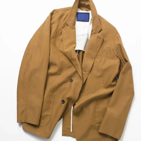 [BUNJANG] Document Cupro Setup (Jacket, Shorts) Size S / 도큐먼트 큐프라 셋업 (자켓, 쇼츠) S사이즈
