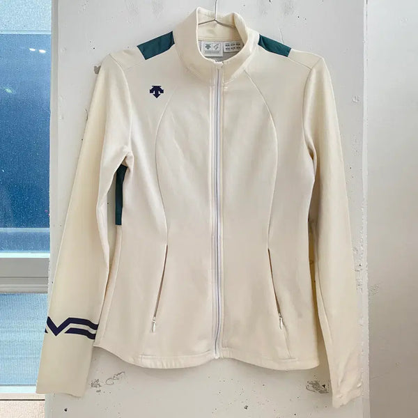 [BUNJANG] Descente Track Top Zip-Up Jacket / (S) 데상트 트랙탑 져지 집업 자켓