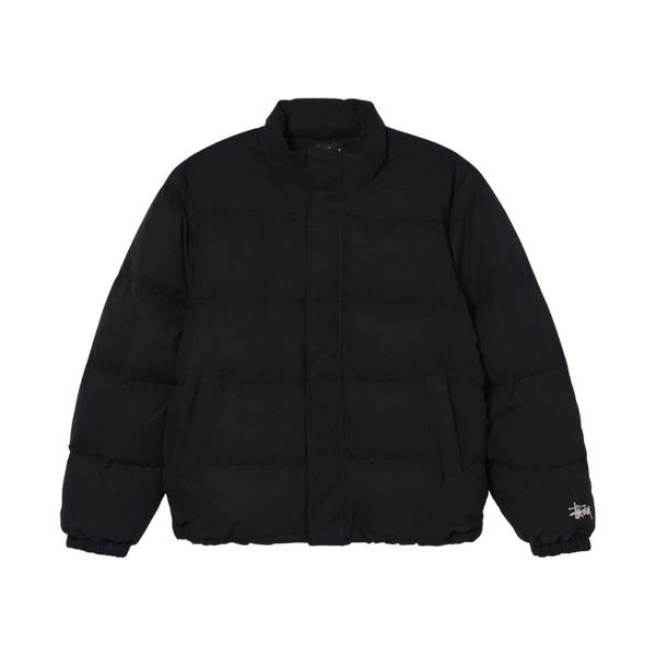 [BUNJANG] Stussy Ripstop Down Puffer Jacket Black / 스투시 립스탑다운 퍼퍼 자켓 블랙