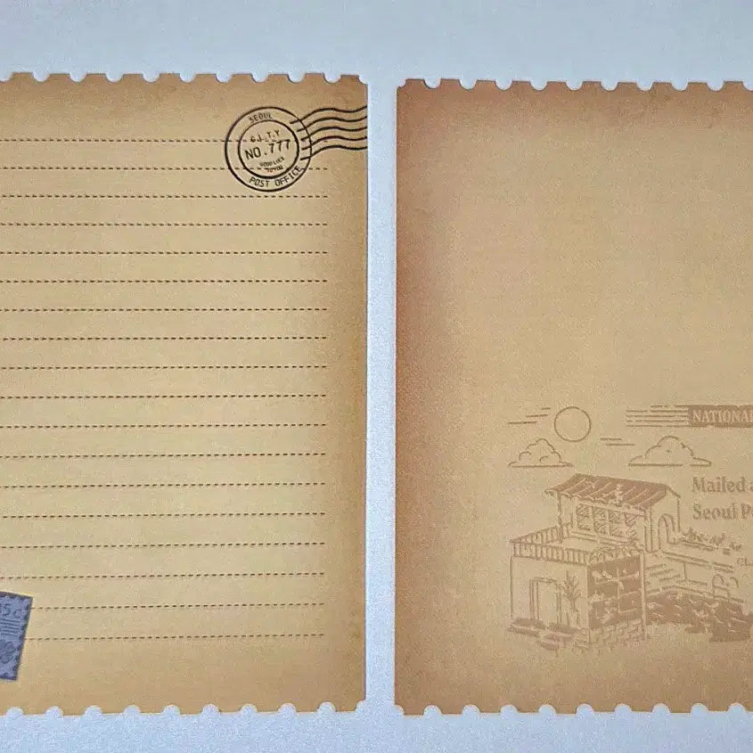 [BUNJANG] Stationery and Envelopes Set / 편지지랑 편지 봉투