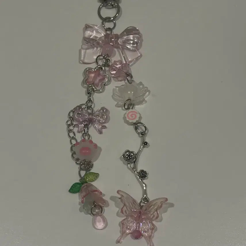 [BUNJANG] Custom Two-Line Beaded Keychain / Bookmark Commission / 두줄 비즈키링, 책갈피 커미션