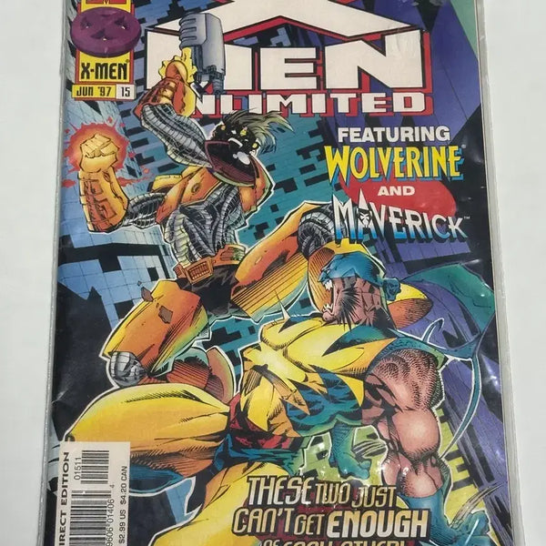 [BUNJANG] Marvel Comics X-Men Unlimited #15 Comic Book / [Marvel Comics] 마블 X-MEN 코믹스 15호 판매합니다.