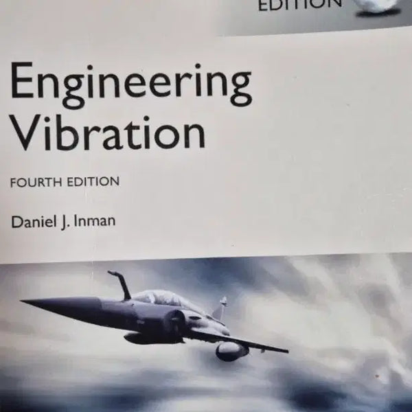 [BUNJANG] Engineering Vibration 4th Edition Textbook / Engineering Vibration 4th edition (진동공학)