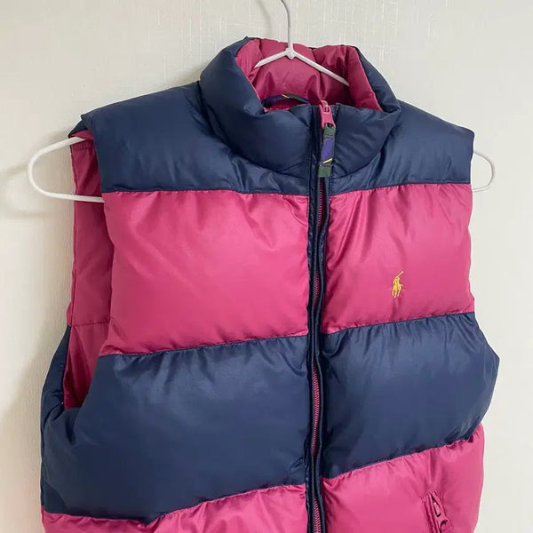 [BUNJANG] Polo Ralph Lauren Reversible Down Padded Vest / 폴로 랄프로렌 리버시블 다운 패딩 베스트