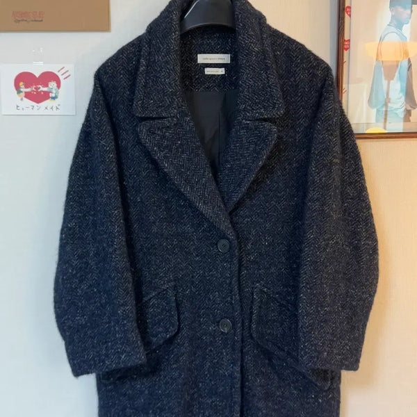 [BUNJANG] Isabel Marant Tweed Alpaca Wool Coat / 이자벨마랑 트위드 알파카 울 코트