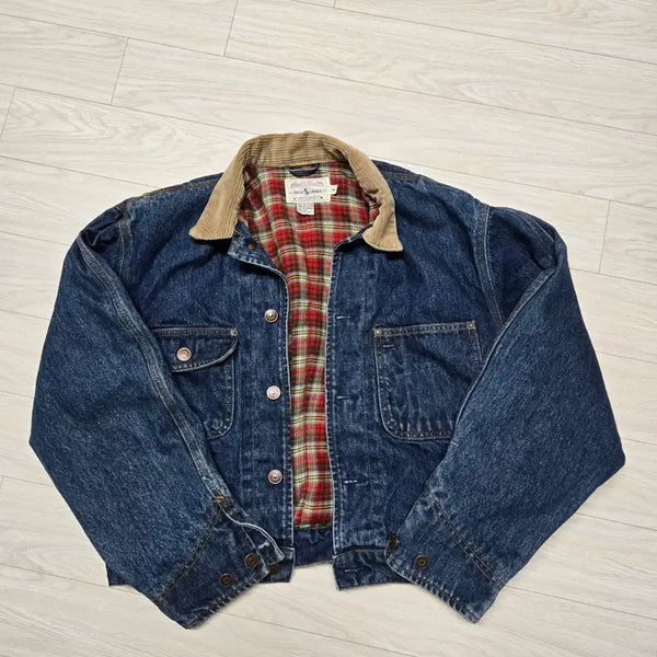 [BUNJANG] Polo Ralph Lauren Dungaree Denim Work Jacket / 폴로 랄프로렌 덩가리 데님 워크 자켓