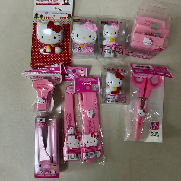 [BUNJANG] Hello Kitty Stationery Set Bundle / 헬로키티 문구세트 일괄