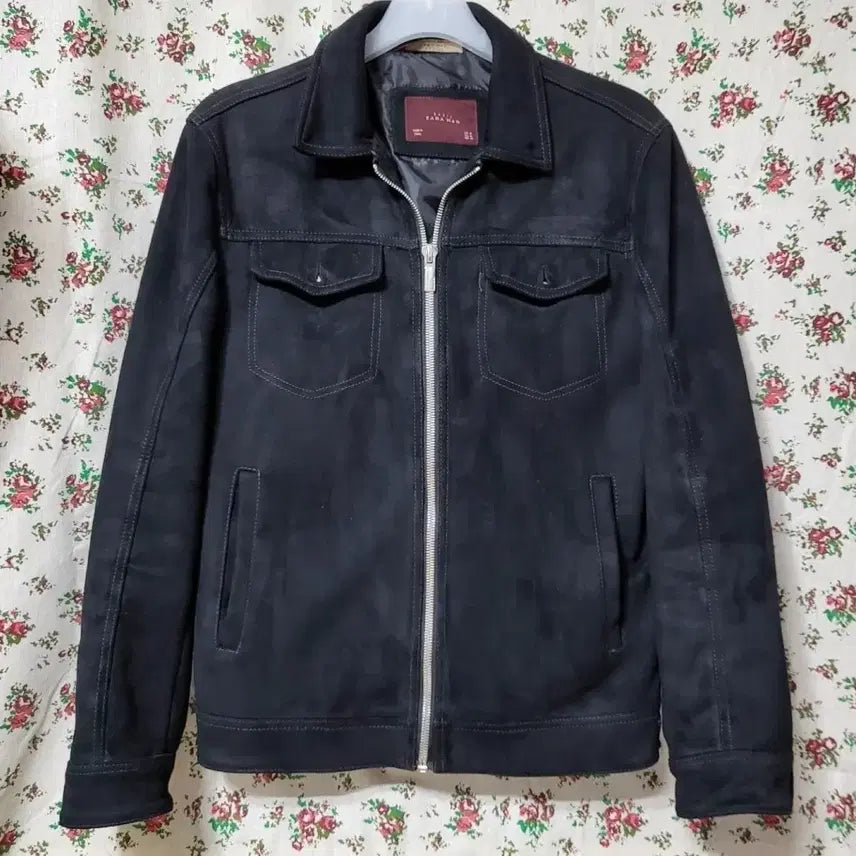 [BUNJANG] Zara Men Black Suede Jacket M / 최상급 자라 맨 블랙 스웨이드 자켓 M 15만원대
