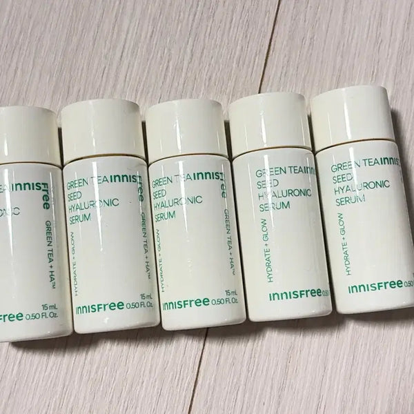 [BUNJANG] Innisfree Green Tea Hyaluronic Serum Bundle Set / 이니스프리 그린티 히알루로닉 세럼 일괄