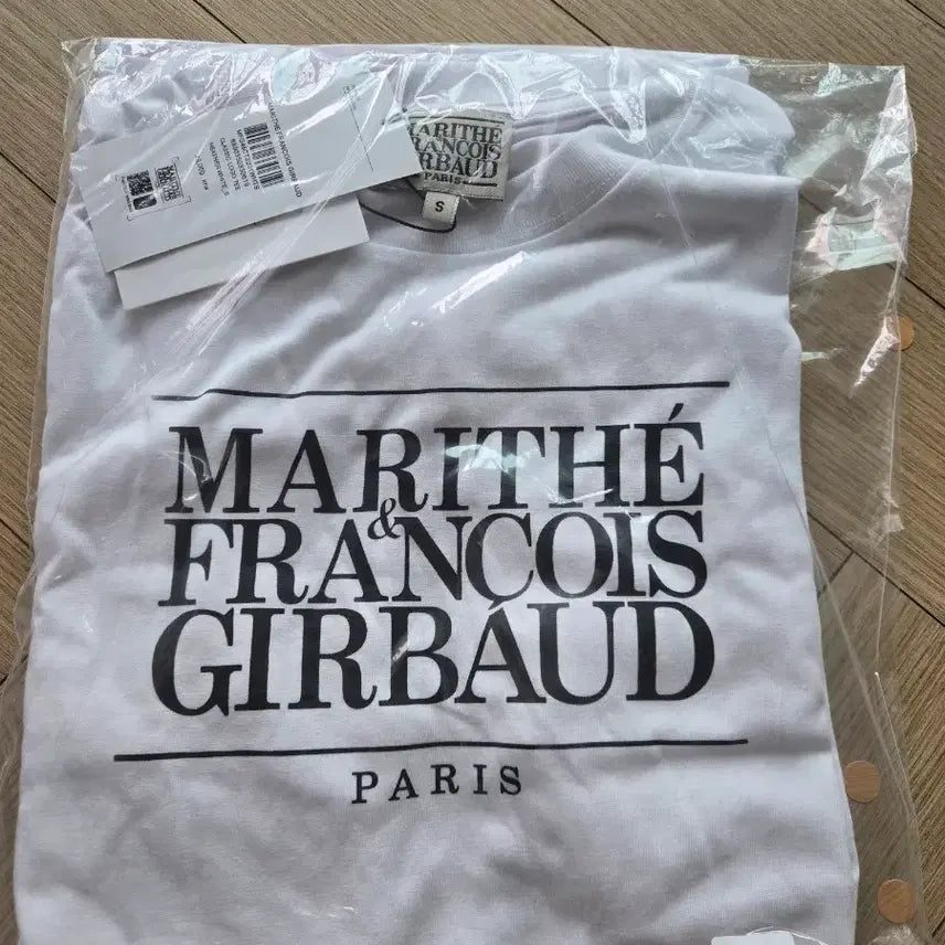 [BUNJANG] Marithe Francois Girbaud Short Sleeve T-Shirt White / 마리떼 반팔티 화이트