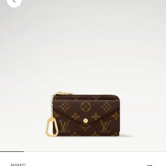 [BUNJANG] Recto Verso Leather Card Holder with Keychain / 카드홀더 렉토 베르소 키링겸카드지갑