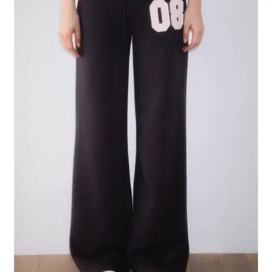 [BUNJANG] ROSEFRANZ Patchwork Bootcut Sweatpants Charcoal / 새상품) 로제프란츠 패치워크 부츠컷 스웻팬츠 차콜