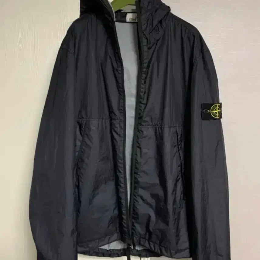 [BUNJANG] Stone Island Membrana Windbreaker Jacket / 스톤아일랜드 멤브라나 바람막이