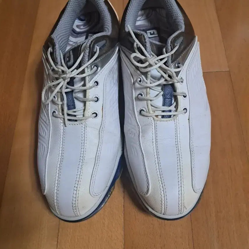 [BUNJANG] FootJoy Golf Shoes White/Brown 265mm / 풋조이 골프화 화이트/브라운 265mm