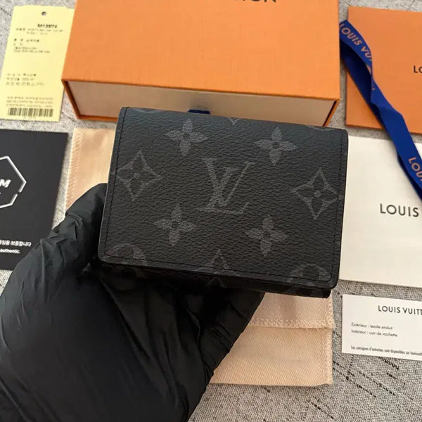 [BUNJANG] Louis Vuitton Eclipse Envelope Card Holder / [새상품/신형]루이비통 이클립스 엔벨로프 카드지갑 풀구성