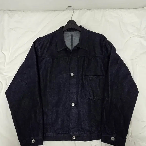[BUNJANG] nanamica Indigo Denim Short Jacket 25ss / M,105)나나미카 숏 데님 자켓 인디고 25ss