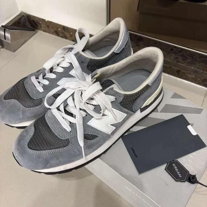 [BUNJANG] New Balance 990v1 Gray Shoes / 뉴발란스 990v1 280 팝니다.