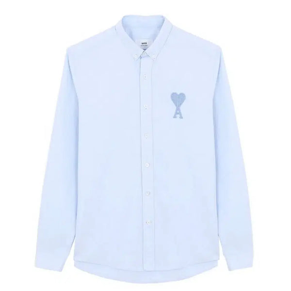 [BUNJANG] AMI Heart Logo Shirt Size 40 / 아미 하트 로고 셔츠