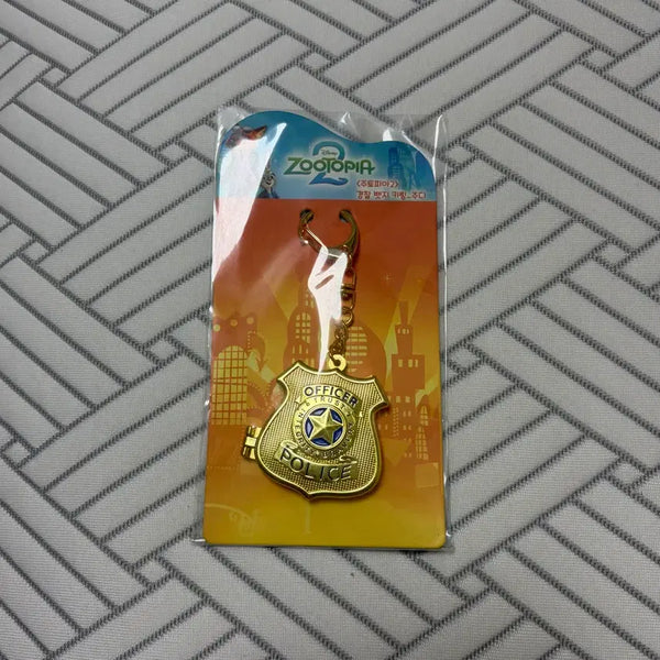 [BUNJANG] Zootopia Police Judy Hopps Keychain / 주토피아 경찰 키링