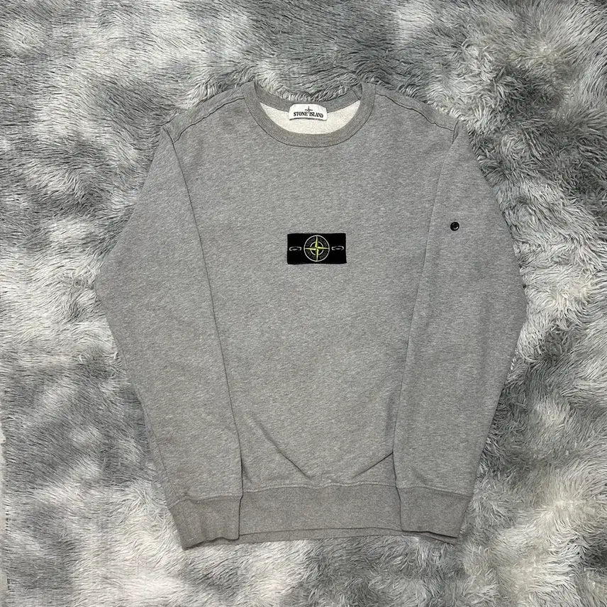 [BUNJANG] Stone Island Sweatshirt Gray XL / 스톤아일랜드 맨투맨 그레이 Xl사이즈